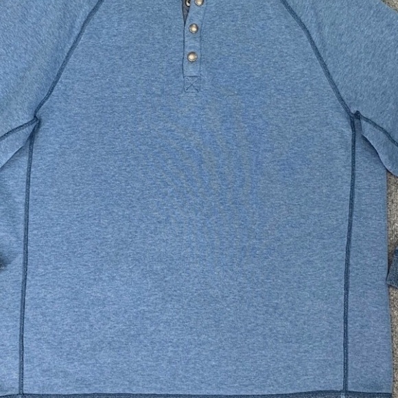Tommy Bahama Men’s Palm Canyon Flip Coast Reversible Fleece Sweater Size (Large) - Picture 12 of 16